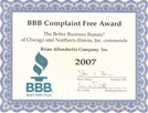Better Business Award